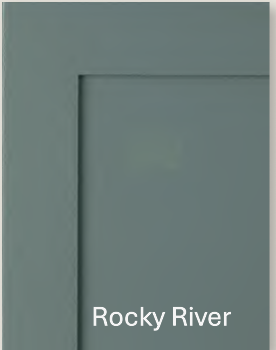 Rocky river cabinet premium finishes.