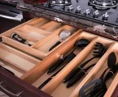 Wood Cutlery Divider