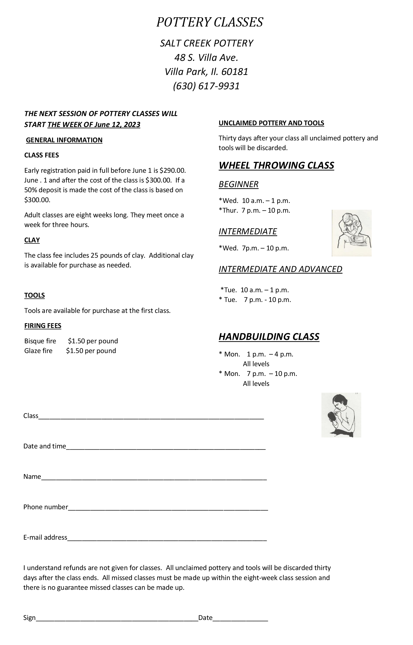 Pottery Classes Pottery Villa Park, IL