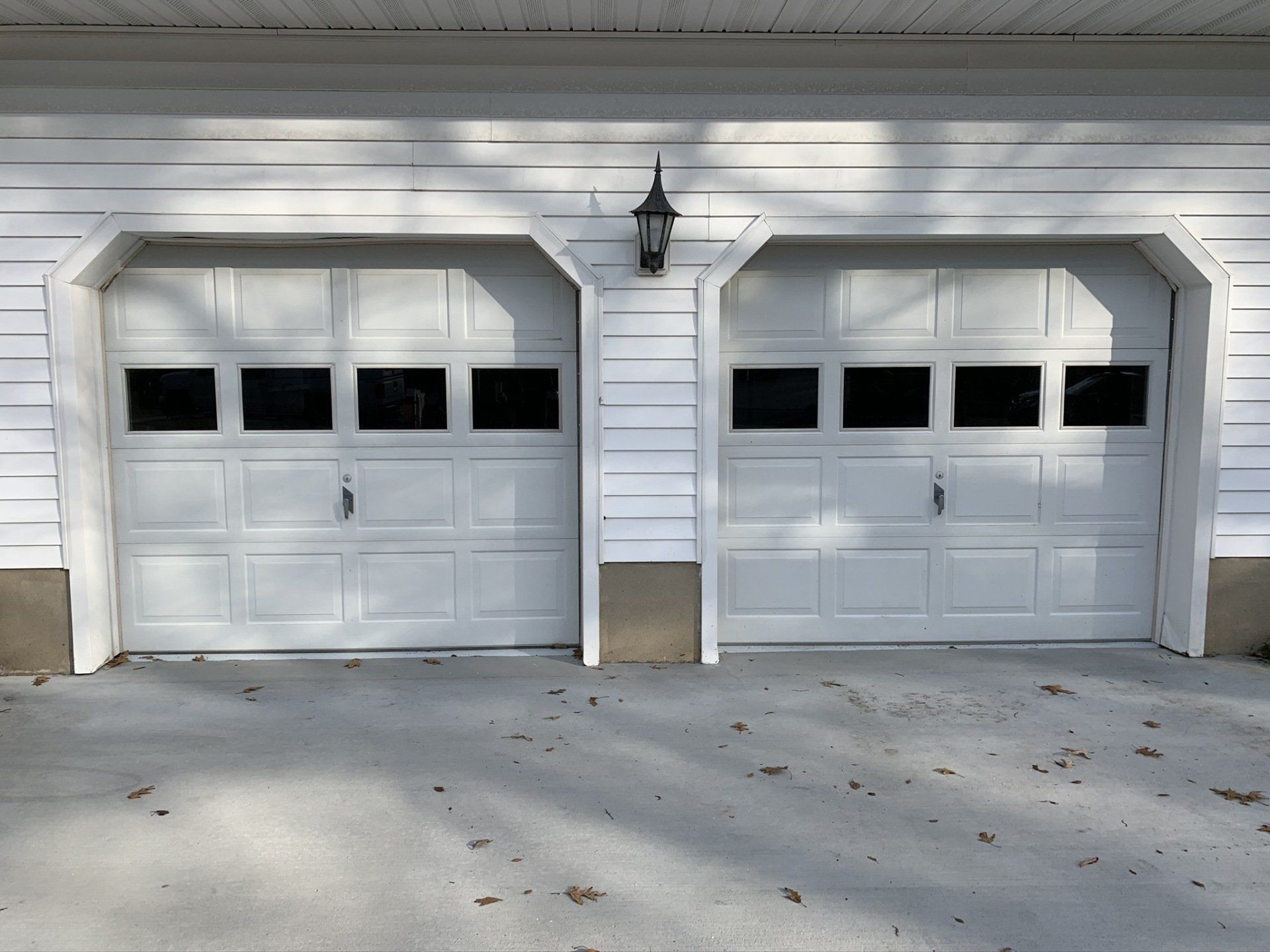 Garage door before