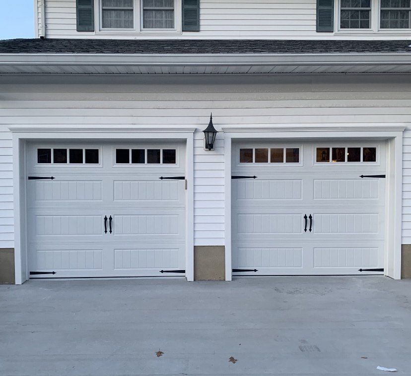 Garage door after