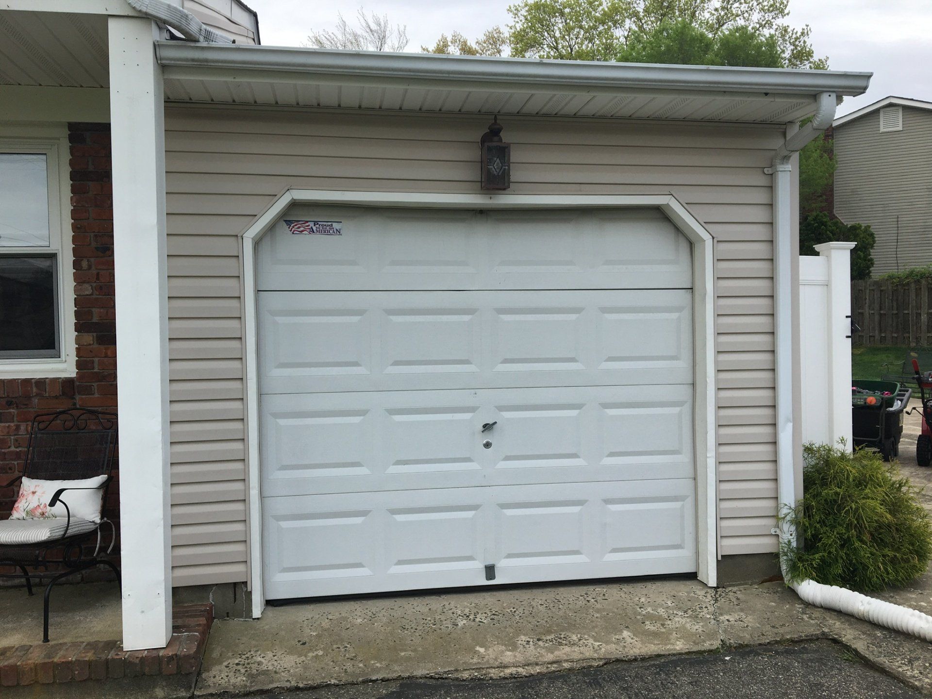 Garage door