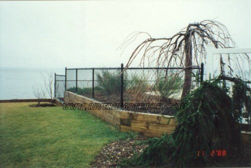 Chain-link fence