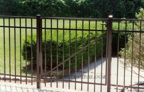 Iron fencing