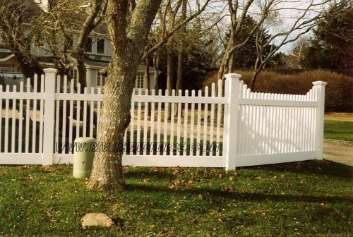 Vinyl fencing