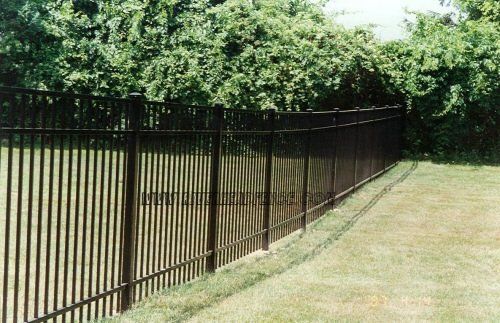 Aluminum fence