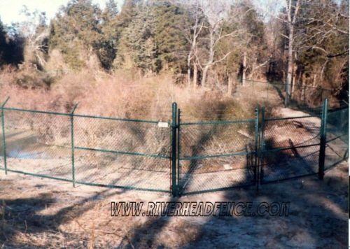 Chain-link fence