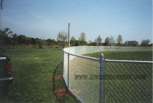 Chain-link fence
