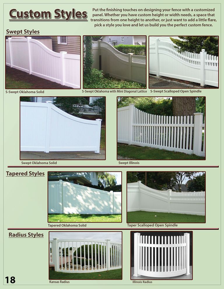 Vinyl Brochure Page - Custom styles