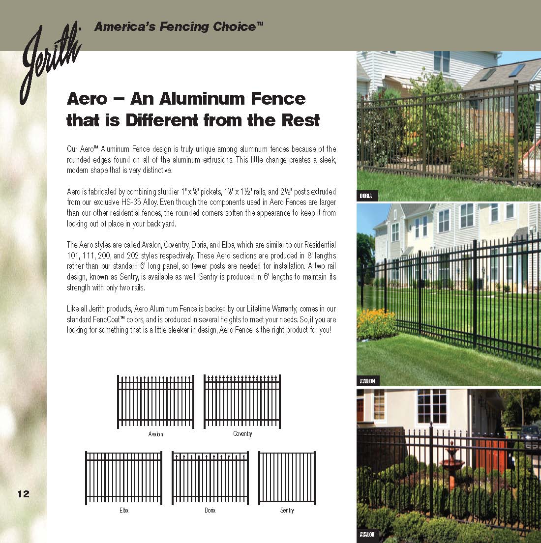 Jerith Residential Brochure