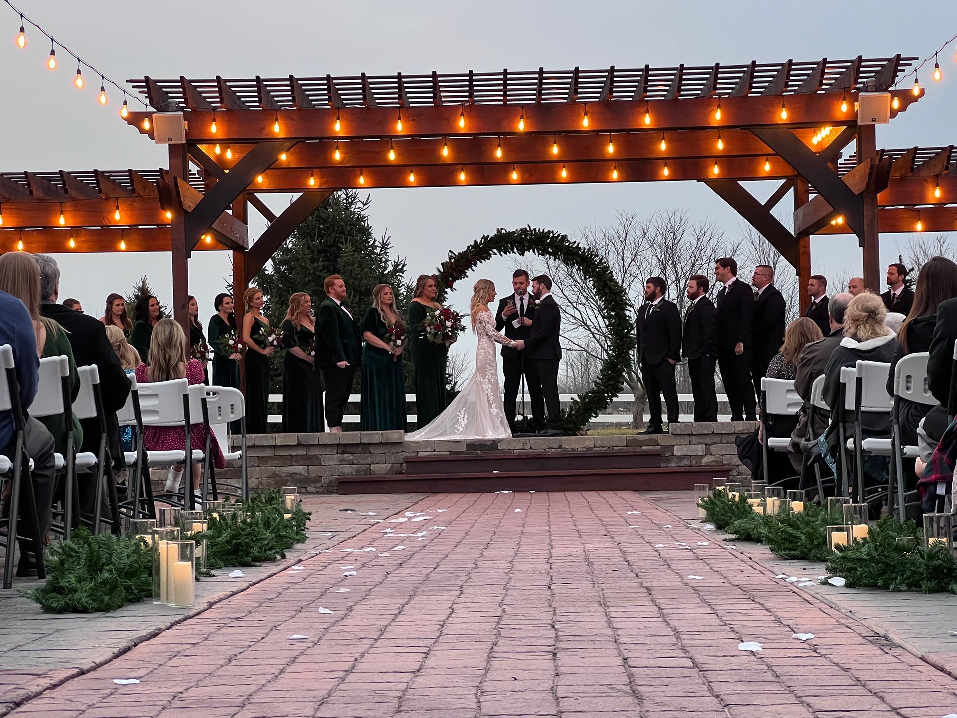 Outdoor wedding