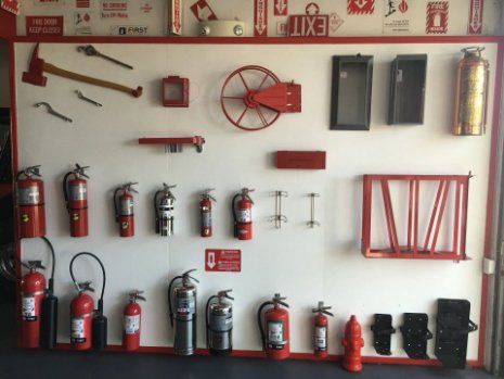 Fire extinguisher accessories