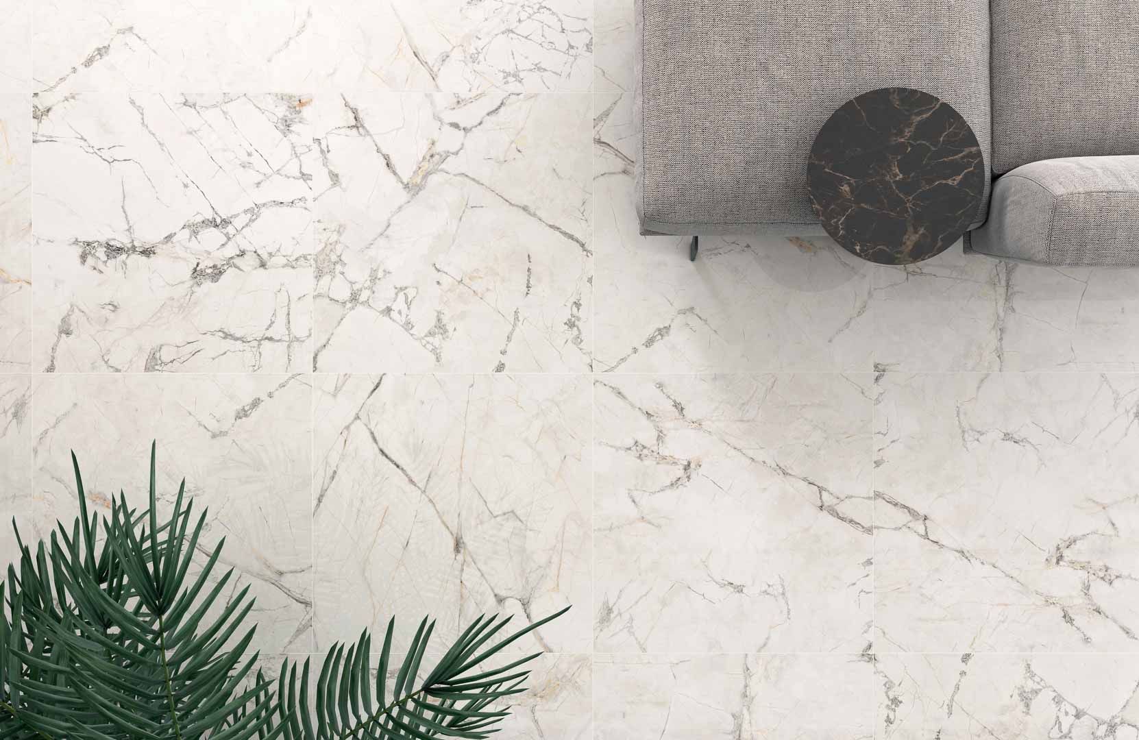 Axor 36x36 porcelain tile from BV Tile & Stone – modern castle tile design