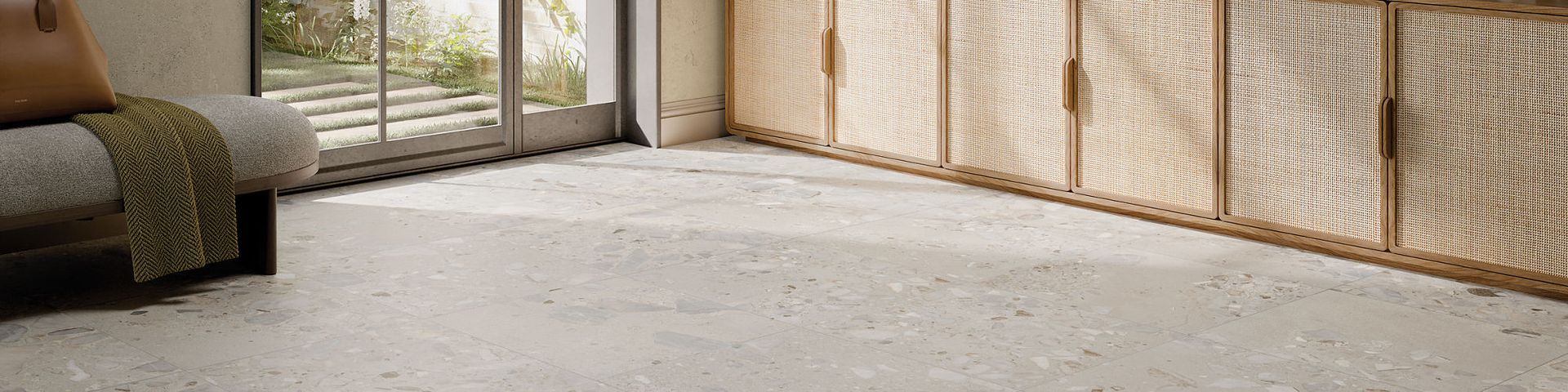 24x48 porcelain tile Sand & Stone from Daltile, ideal for modern flooring and wall applications