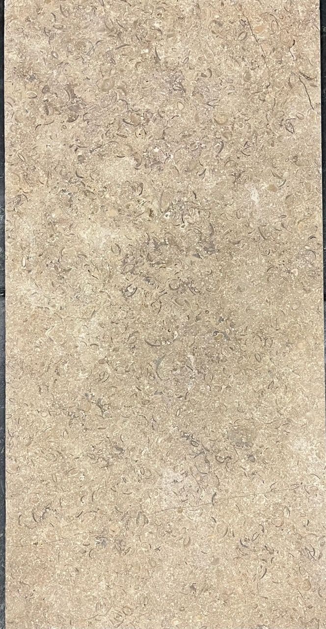 Beige particle board.