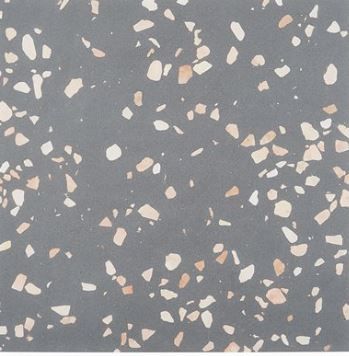 Terrazzo Italy Dolce Grande Gray 24x24 Honed Terrazzo Tile