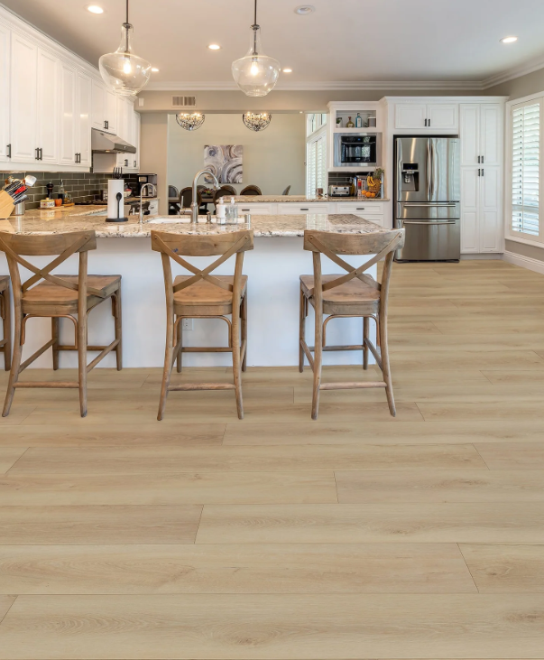 ORSO SPC Flooring: Enhance your kitchen with contemporary style and durable elegance