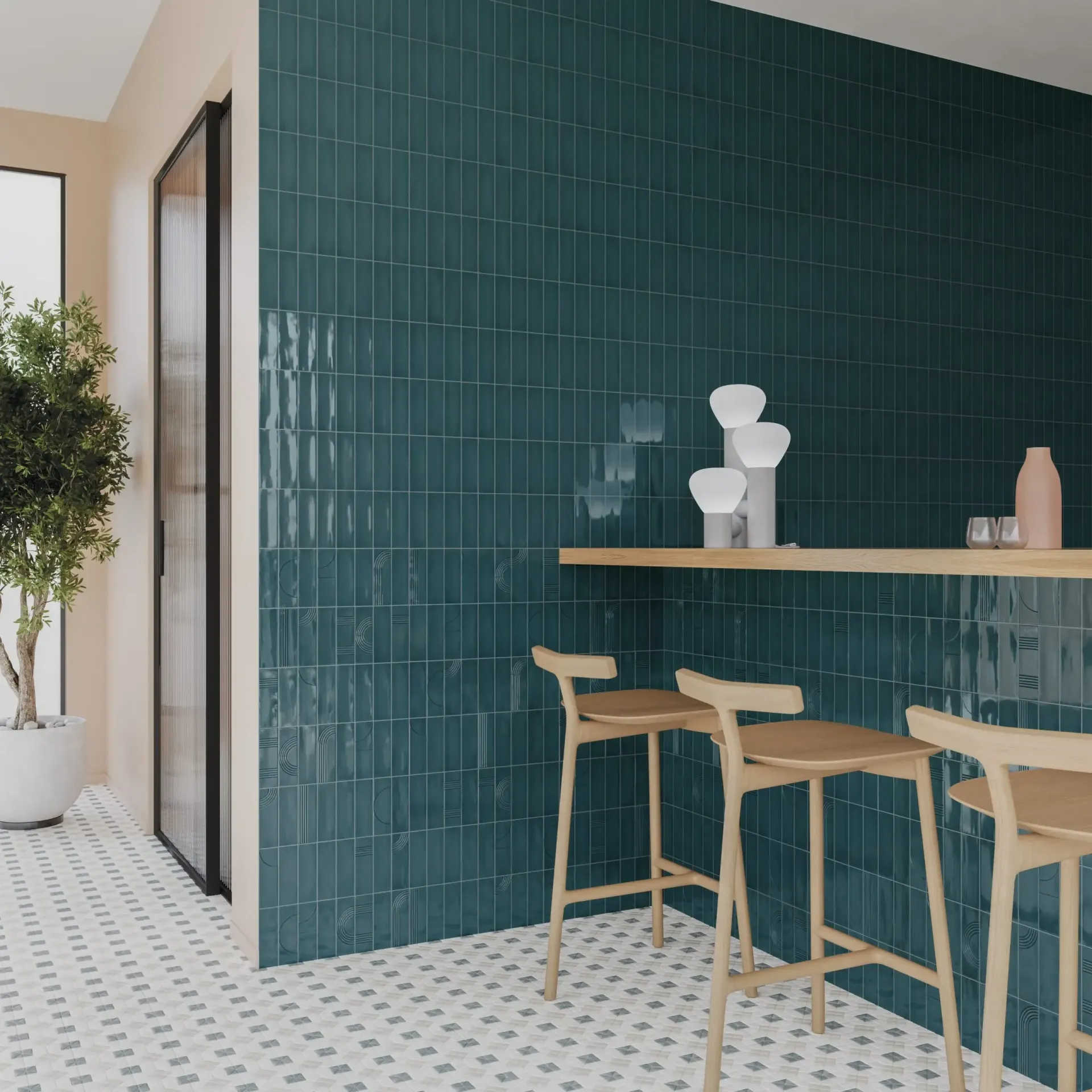 Glow Series tiles from WOW Tile, featuring vibrant, illuminated designs perfect for contemporary spaces and stylish home decor