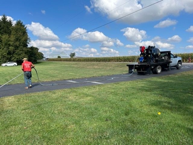 Residential sealcoating