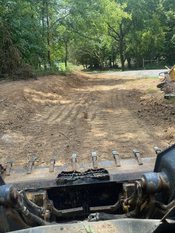 Grade work and excavation