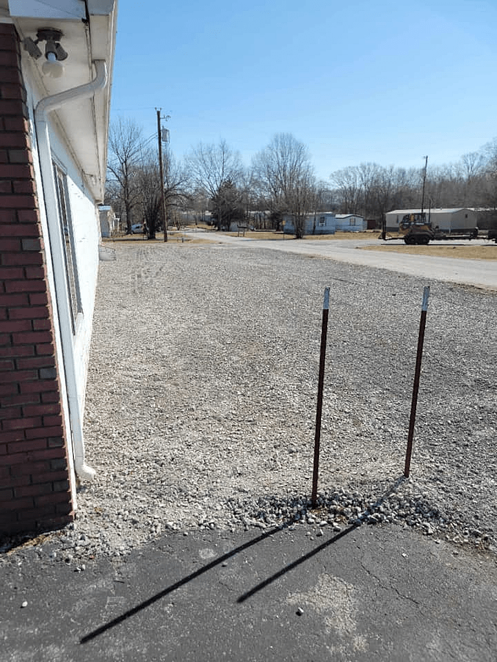 Gravel driveway installation