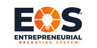 Logo for Entrepreneurial Operating System, navy 