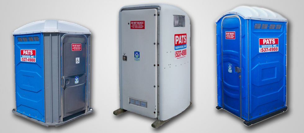 Portable toilets