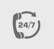 24x7 icon