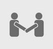 people handshaking icon