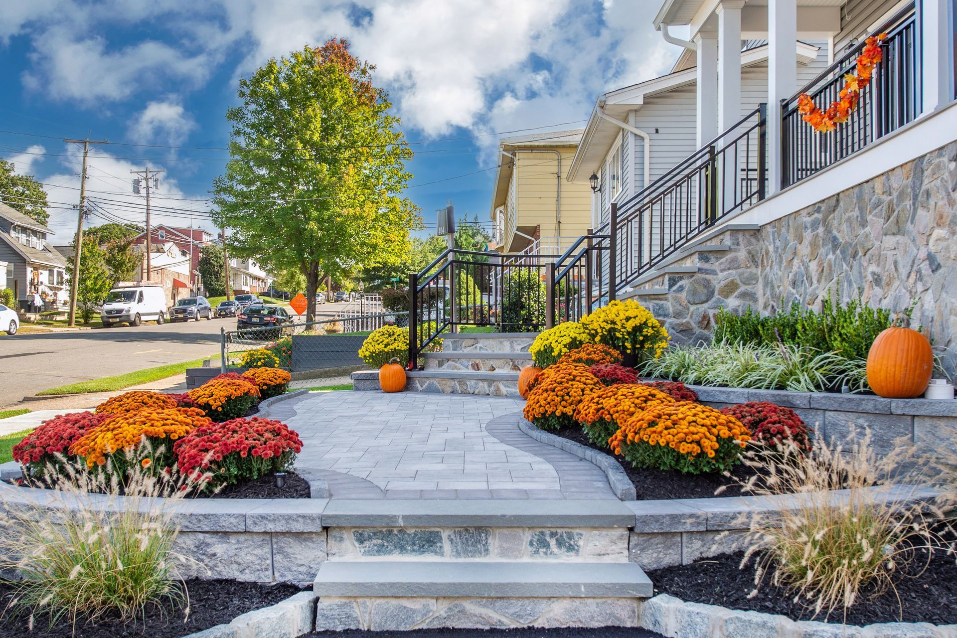 nice-looking residential landscape