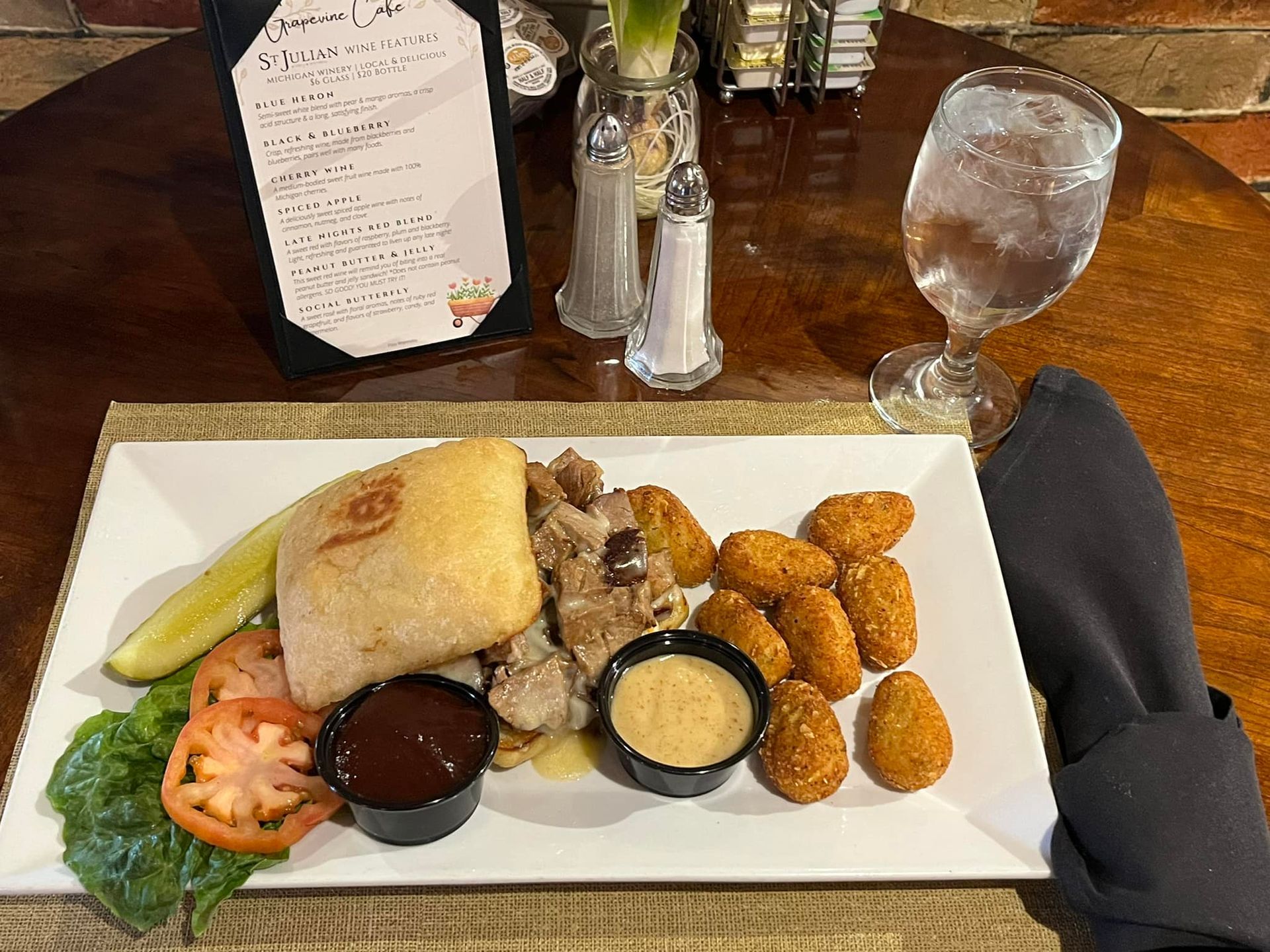 Grapevine Cafe Dishes