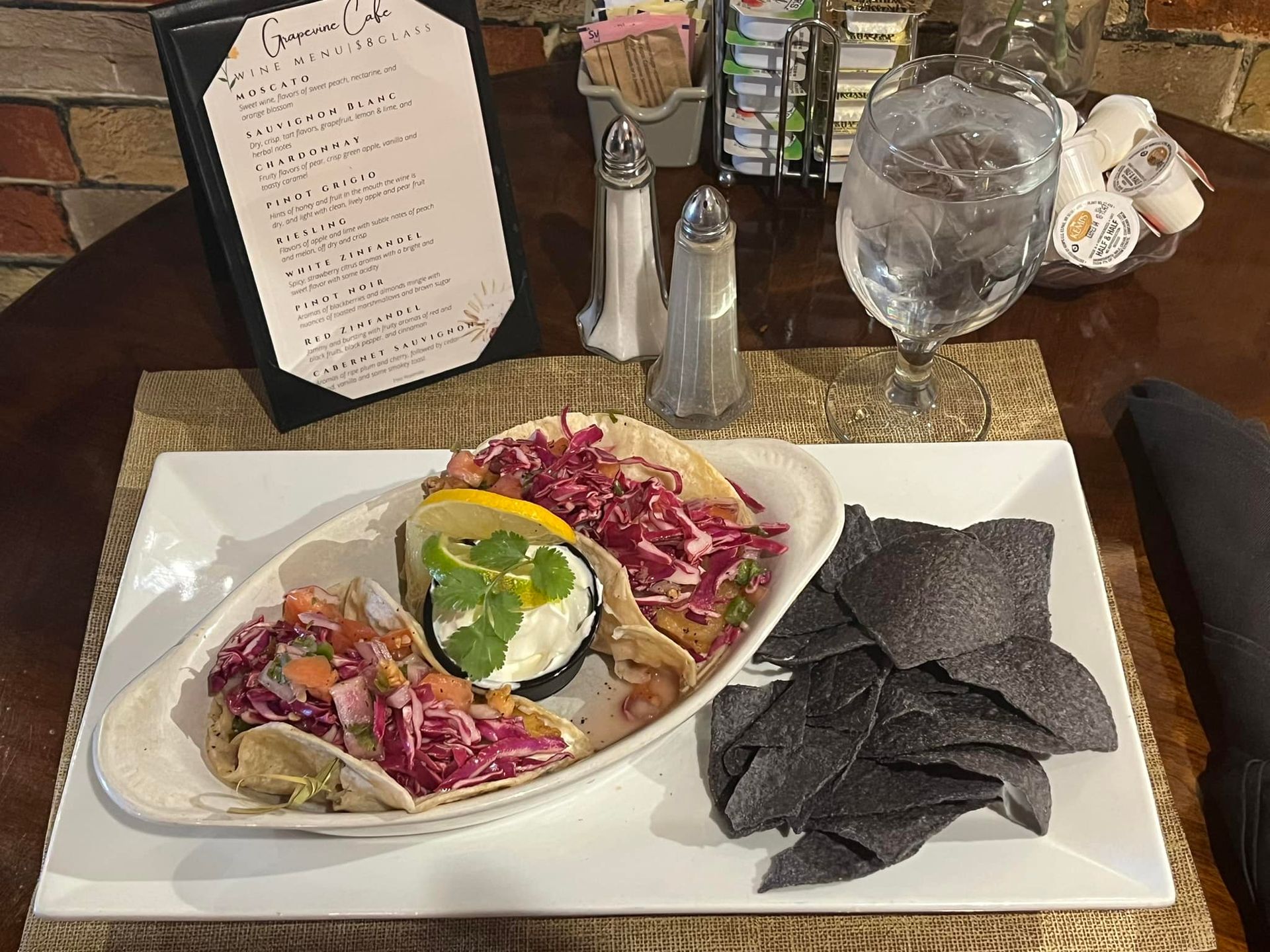 Grapevine Cafe Dishes