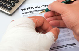Injured person applying for work injury