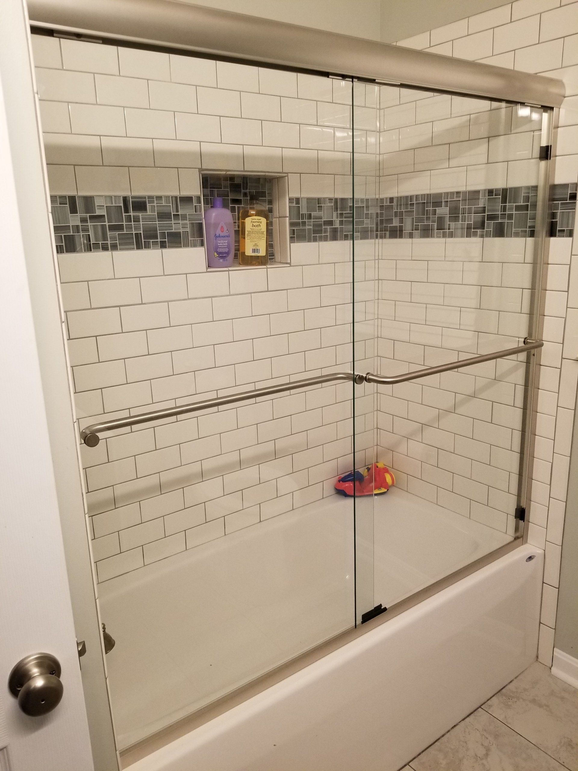 Bathroom glass
