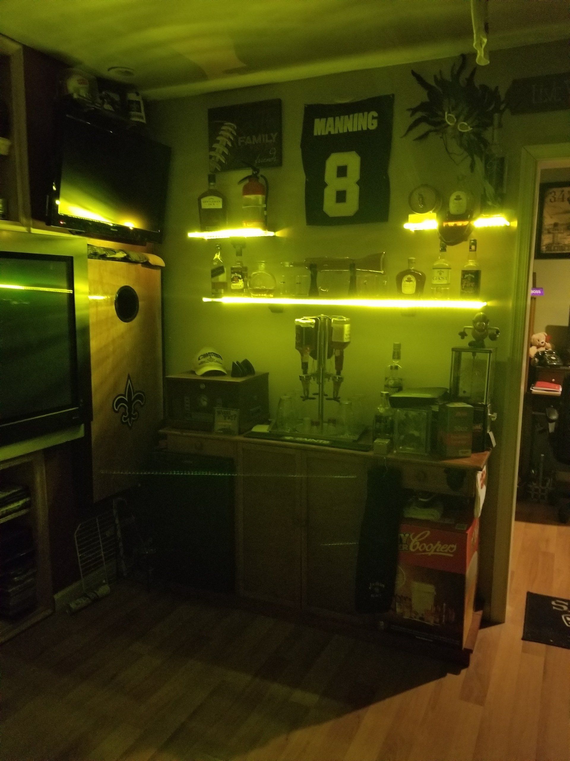 Custom glass display