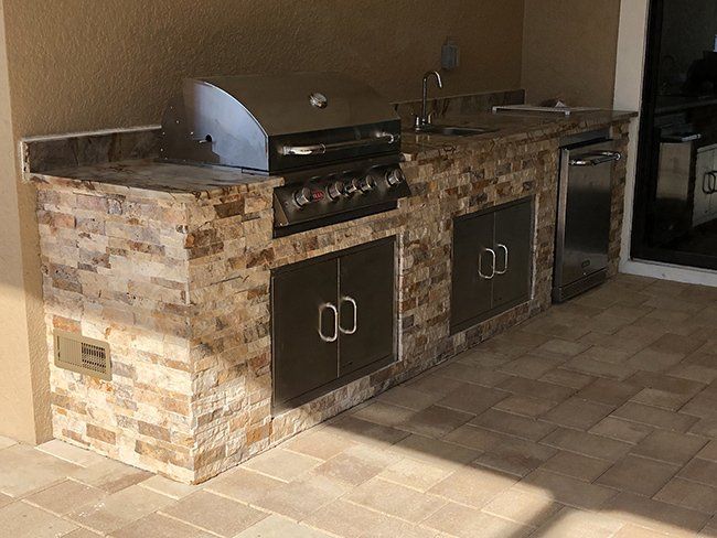 Outdoor kitchen