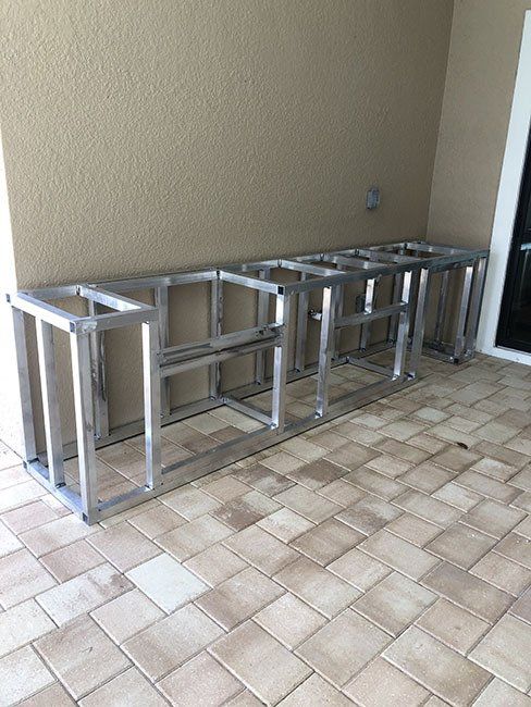 Building an outdoor kitchen