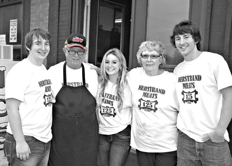 Grandpa with grandkids