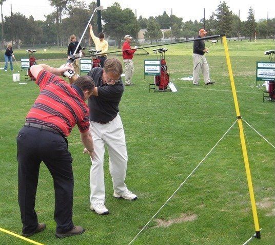 Golf swing trainer