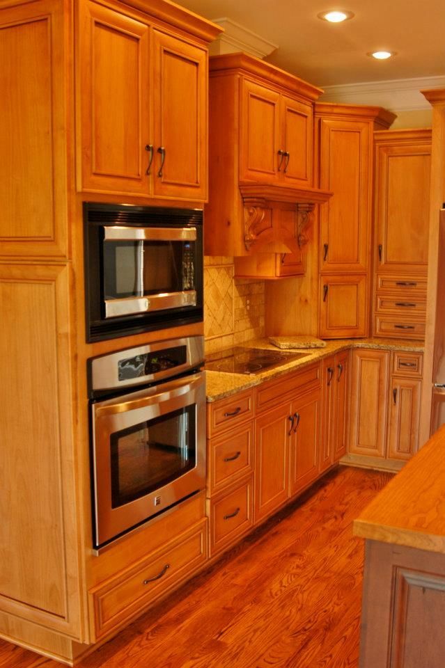 Wooden cabinets