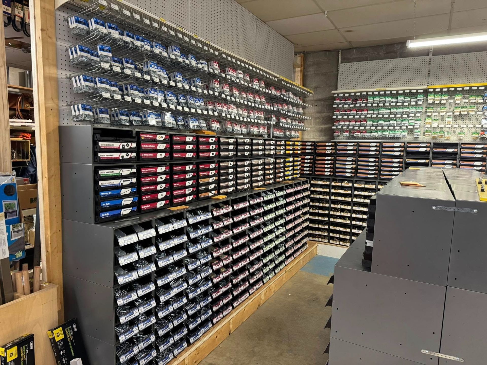 A store filled with lots of shelves and drawers.