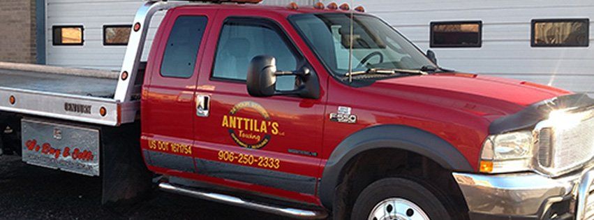 Anttila's towing logo