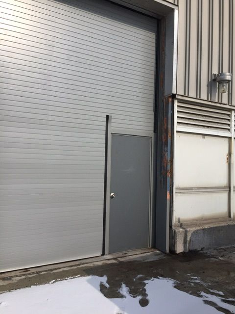 Metal doors