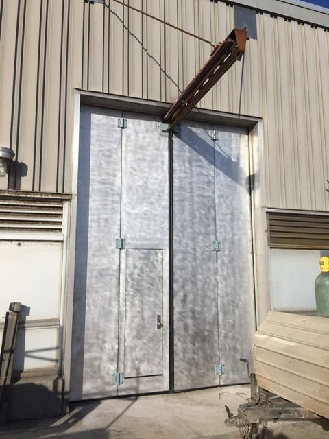 Industrial Metal doors