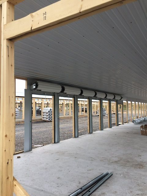 High-speed industrial doors design