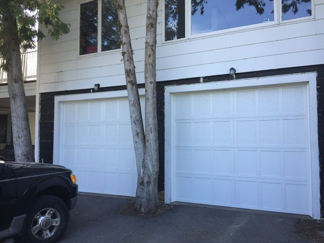 two door car garage