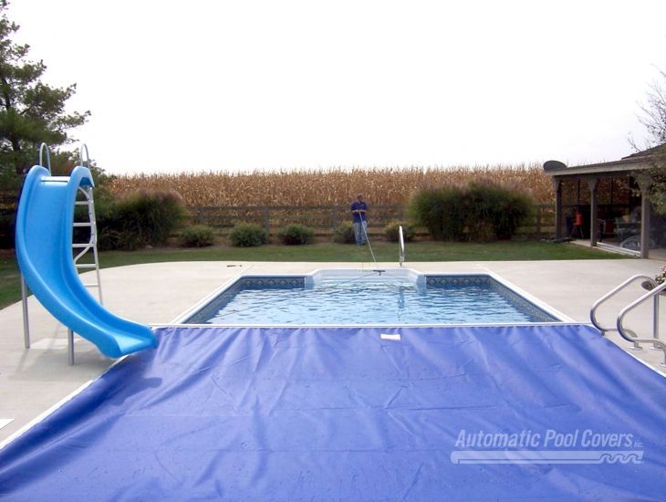 Automatic pool cover
