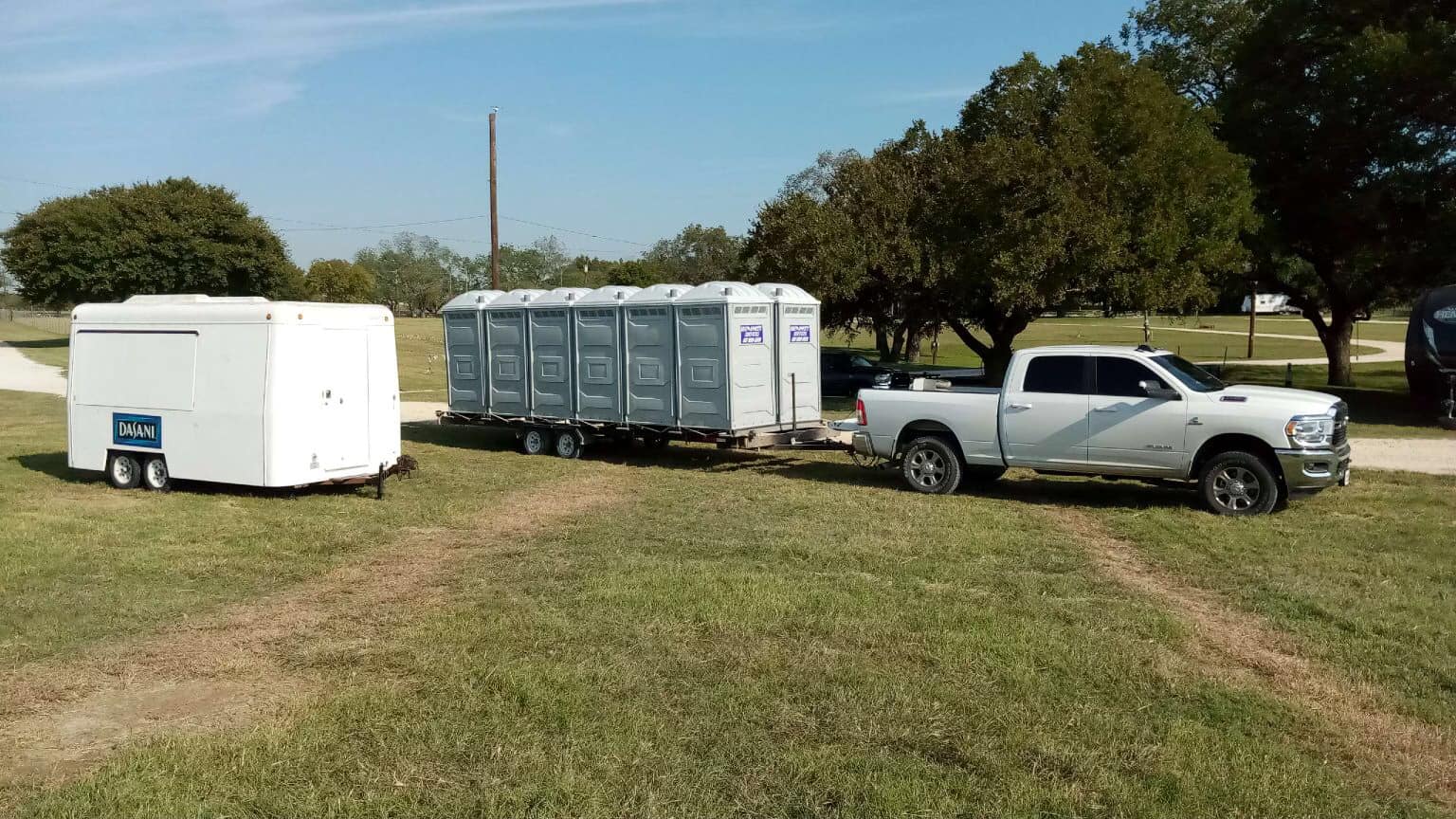 portable toilets