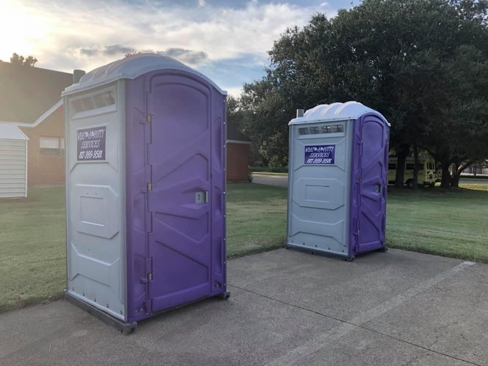 portable toilets