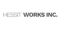 Hessit Works Inc. logo in gray and black text on a white background